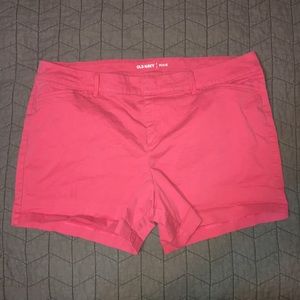 Old Navy Coral Pixie Shorts